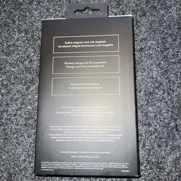 Kate Spade New York iPhone 15 Max Protective Case w/MagSafe-City Leopard - Picture 2 of 3